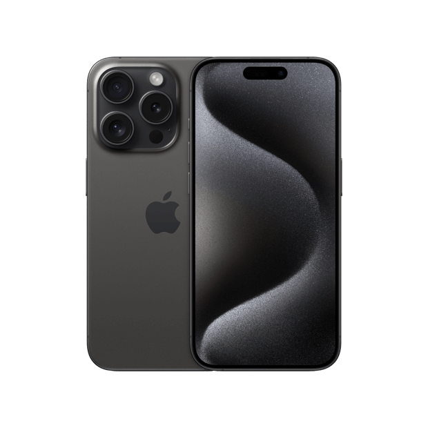 iPhone 15 Pro front and back