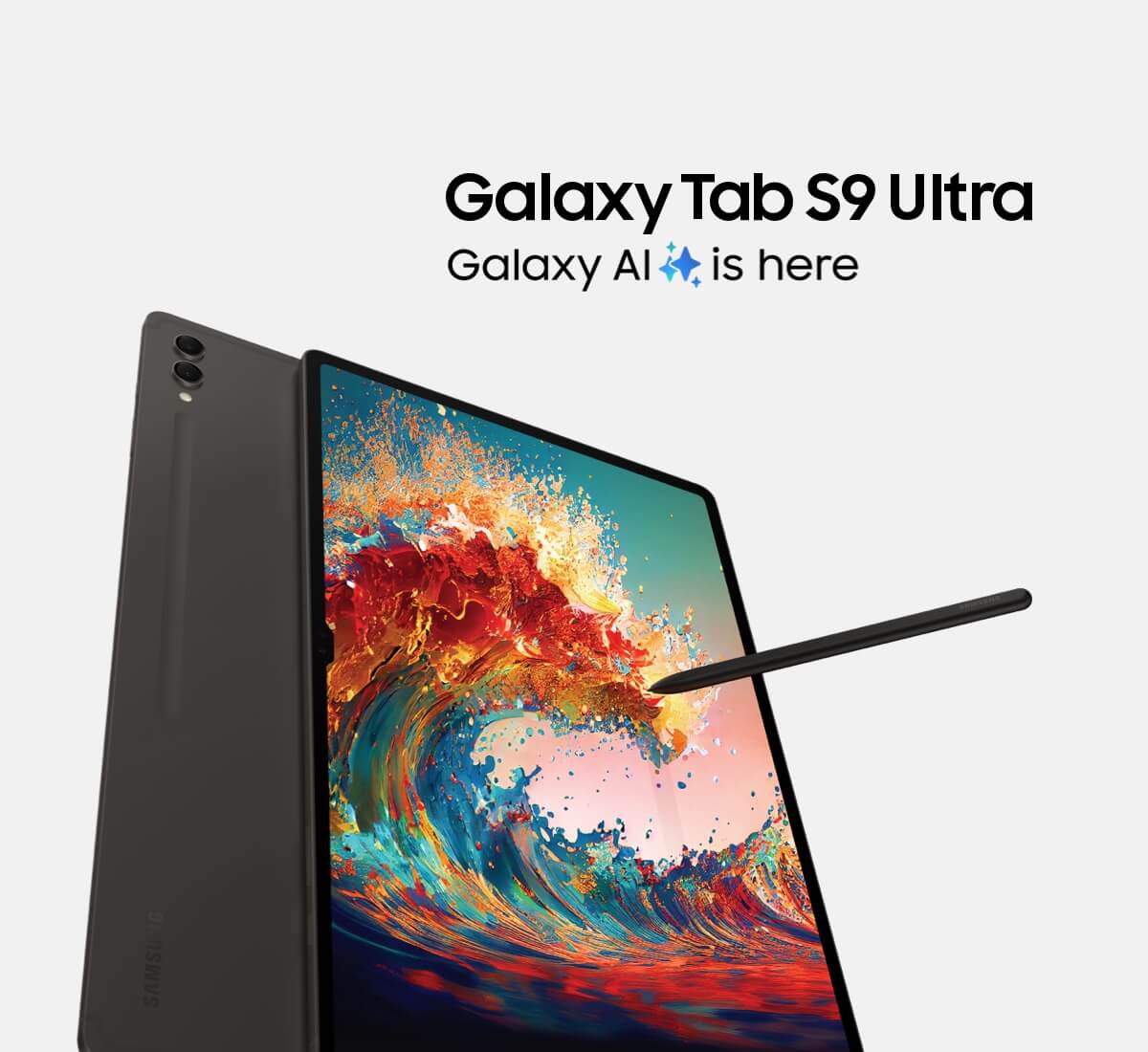 Samsung. The new Galaxy Tab S9 Ultra