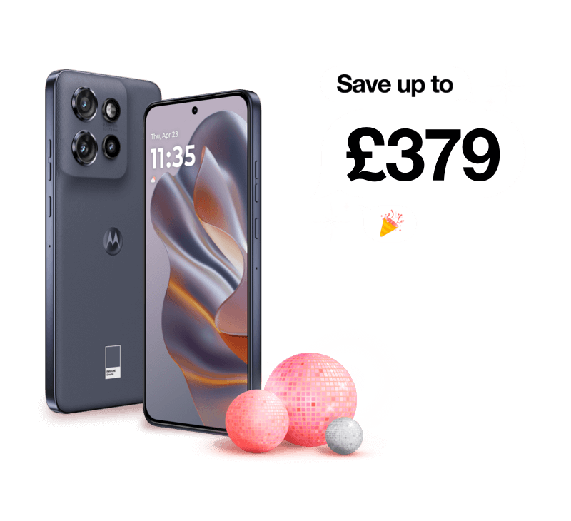 Motorola Edge 50 Neo. Save up to £379 when you trade in