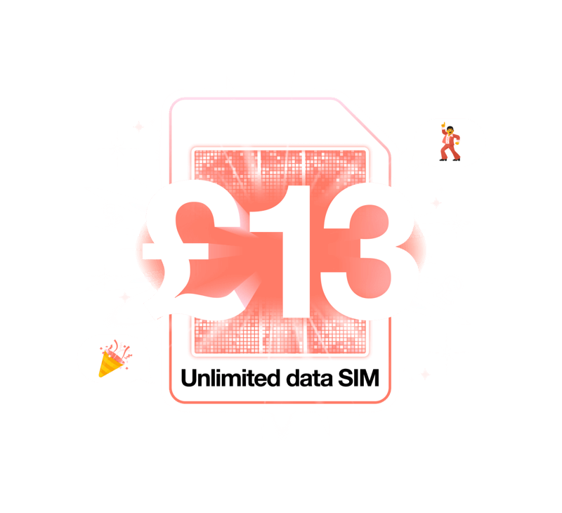 25 gigabytes data SIM for £10