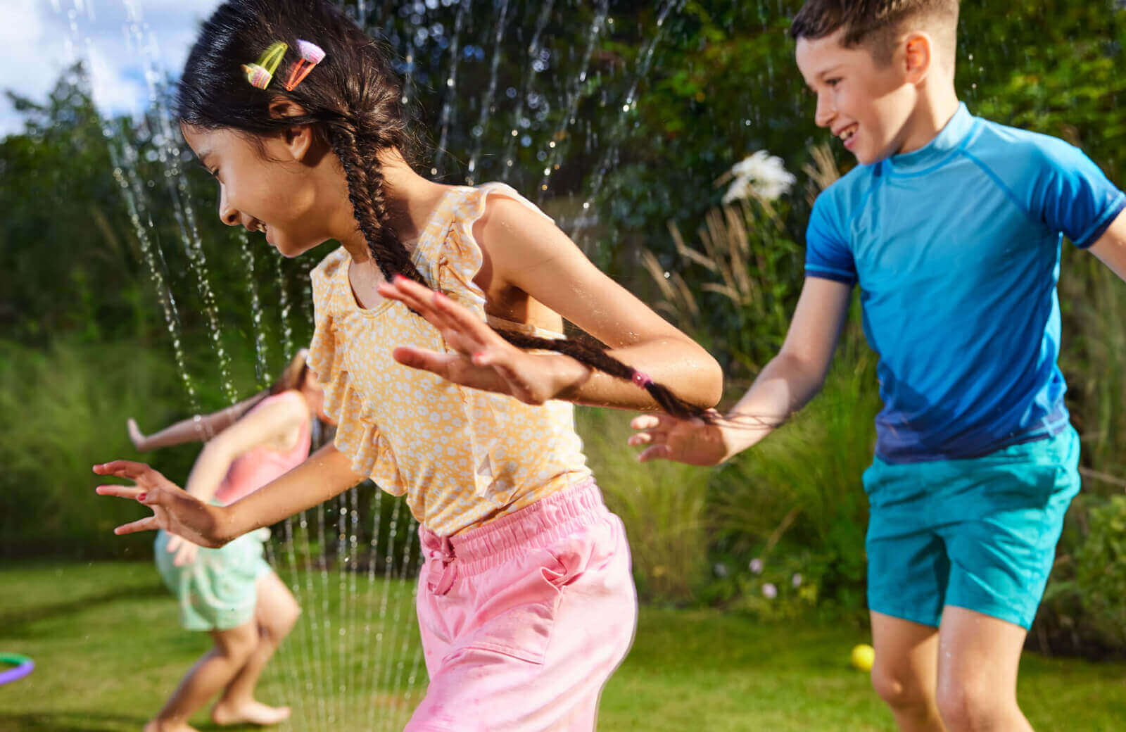 Children playing in Garden image